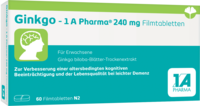 GINKGO-1A Pharma 240 mg Filmtabletten